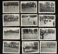 38 original golf action photographs, including Ben Hogan