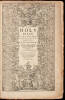 The Holy Bible, Containing The Old Testament, and the New: Newly Translated out of the Originall Tongues: And with the former Translations diligently compared and revised, By his Majesties speciall Commandement. Appointed to be read in Churches