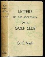 Letters to the Secretary of a Golf Club