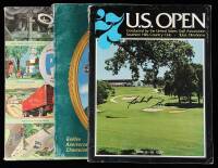 Lot of 3 major championship Programs (2 PGA and 1 US Open)