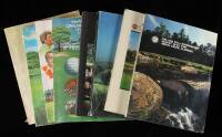 Lot of 8 PGA Championship Programs