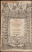 Biblia Ebraea: Eleganti Et Maiuscula Characterum Forma, qua ad facilem sanctae linguae & scripturae intelligentiam primo statim intuitu literae Radicales & Serviles & Qviescentes, &c. situ & colore discernuntur