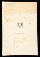 PGA President Warren Orlick&rsquo;s Ryder Cup menus