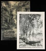 Lot of 2 Shackamaxon Country Club promotional booklets