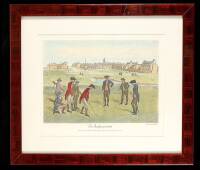 "St. Andrews 1800" - set of 2 hand-colored prints