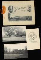 Lot of items relating to Stockbridge, MA