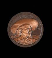 Bronze medal of William Frederick Cody, Buffalo Bill