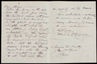 Autograph Letter Signed - 1908 San Francisco artist - Rosa Bonheur's lover
