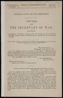Affairs in Utah and the Territories