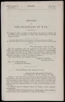 Report of the Secretary of War, communicating...the report of Captain H.D. Wallen of his expedition, in 1859, From Dalles City to Great Salt Lake, and back