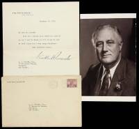 Typed Letter Signed by Franklin D. Roosevelt, to a Mr. D.E. Howatt