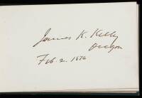 Autograph Album containing 54 signatures of United States Senators