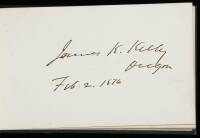 Autograph Album containing 54 signatures of United States Senators