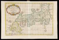 Carte de l'Empire du Japon. Pur servir a l'Histoire G&eacute;n&eacute;rale des Voyages