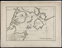 Carte de la Baye de Chin-Chew ou Chang-Chew avec les Isles d'Emowi et de Quemowi Dress&eacute;e sur Divers Manuscrits