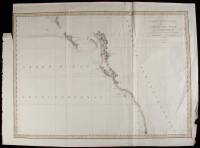 Carte Particuliere de la C&ocirc;te du Nord-Ouest de l'Am&eacute;rique reconnue par les Fr&eacute;gates Fran&ccedil;aises La Boussole et l'Astrolabe en 1786. 1e. [& 2e.] Feuille