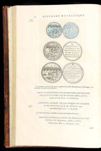 Histoire Metallique des XVII Provinces des Pays-Bas...