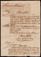 Fifteen manuscript documents relating to tobacco and the manufacture of cigars in Cuba