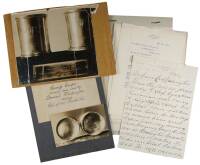Archive of material relating to the sale of General George Washington's silver camp cups