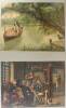 Set of 2 chromolithographs