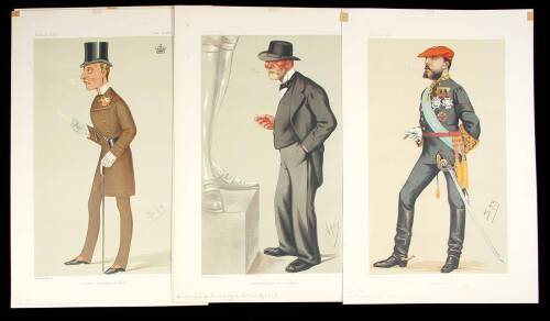 Group of 35 Vanity Fair chromolithographs