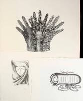 Collection of 15 prints/etchings