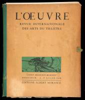 L’Œuvre Revue Internationale des Arts du Théâtre, Saison 1924-25