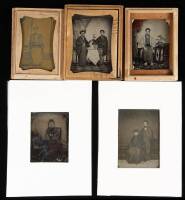 Set of 5 Ambrotypes