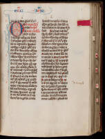 Opera - manuscript in Latin on vellum