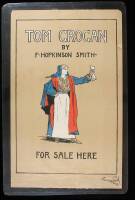 Color lithograph ad poster for book Tom Grogan by F. Hopkinson Smith