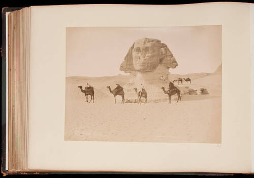 Album of original albumen photographs of Egypt by Pascal Sebah, Antonio Beato, and others