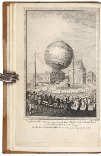 Description des Experiences de la Machine Aerostatique de MM. De Montgolfier