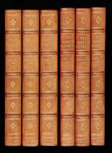 Lot of 2 works by William Harrison Ainsworth, finely bound