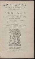 De Expedit[ione] Alex[andri] Magni, Historiarum Libri VIII. Ex Bonavent. Vulcanii Brug. nova interpretatione