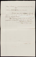 Future President Benjamin Harrison as Civil War-era lawyer, Two legal documents, 1862-69