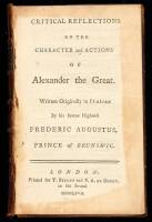 Critical Reflection on the Character and Actions of Alexander the Great