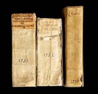 Three early 18th century editions of Curtius