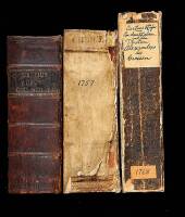 Three mid 18th century editions of Curtius