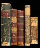 Five late 18th century editions of Curtius