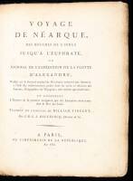 Voyage de N&eacute;arque, des Bouches de L'Indus Jusqu'a L'Euphrate ou Journal de l'exp&eacute;dition de la Flotte D'Alexandre