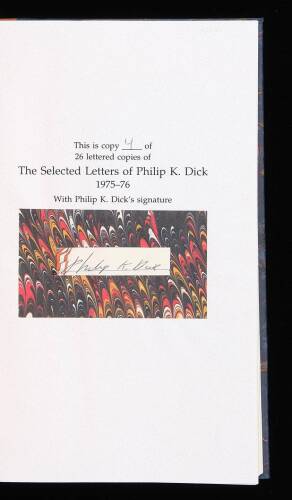 The Selected Letters of Philip K. Dick, 1975-1976. Volume IV