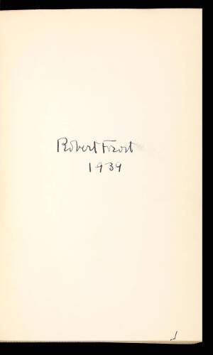 Collected Poems of Robert Frost, 1939