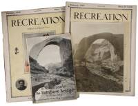 Nonnezoshe, The Rainbow Bridge &ndash; Archive of: original photograph taken by Zane Grey of Rainbow Bridge, original magazine appearance, and original separate offprint