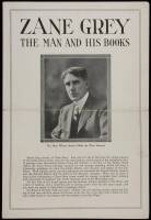 Zane Grey: The Man and His Books, promotional brochure