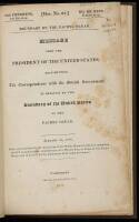 Boundary on the Pacific Ocean. Message from the President...Transmitting the Correspondence with the British Government, in relation to the Boundary of the United States on the Pacific Ocean