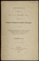 Address Delivered by Rev. G. H. Atkinson, D.D., Before the Chamber of Commerce of the State of New-York, Upon the Possession, Settlement, Climate and Resources of Oregon and the Northwest Coast, Including Some Remarks Upon Alaska