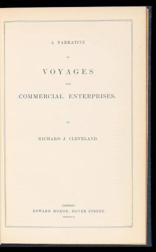 A Narrative of Voyages and Commercial Enterprises