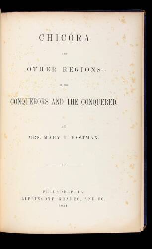 Chic&oacute;ra and other Regions of the Conquerors and Conquered