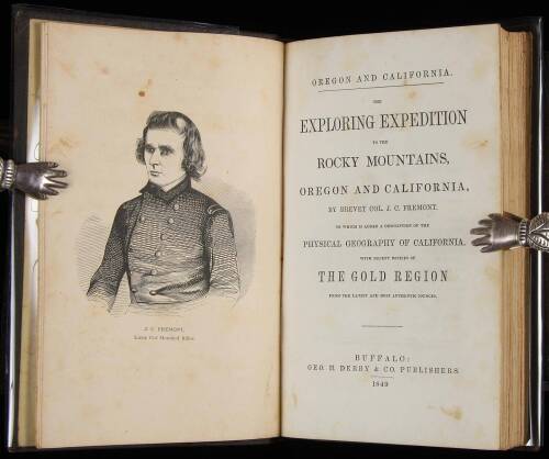 Oregon and California: The Exploring Expedition to the Rocky Mountains, Oregon and California...to which is added a Description of the Physical Geography of California, with recent notices of the Gold Region from the Latest and Most Authentic Sources