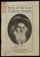 Story of the Lost Trail to Oregon (wrapper title)